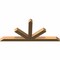 Ekena Millwork Saratoga Timber Gable Bracket, Western Red Cedar, 60"W x 27"H x 3 1/2"D x 3 1/2"F, 11/12 Pitch GBW060X27X0404SAR00SWR - alternate 3